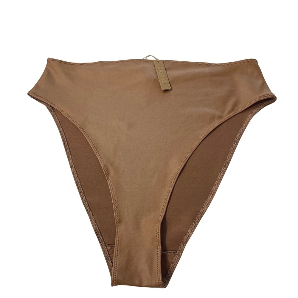 SKIMS Wet Jersey High Waist Brief Ochre  3X